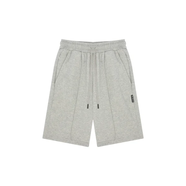 Grey Terry Cotton Short Set - Image 5