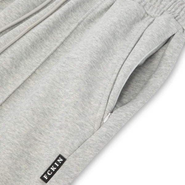 Grey Terry Cotton Short Set - Image 6
