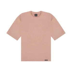 Rose Cream Cotton T Shirt